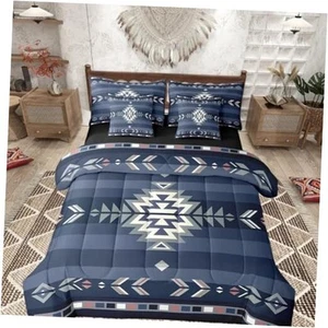 Size Southwest Native Design Bedding Set Boys Girls Southwestern King Multi 20 - Picture 1 of 7