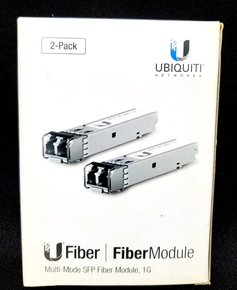 Módulo de fibra Ubiquiti Networks UF-MM-10G - Paquete de 2 - Nuevo en caja Foto 1 de 1