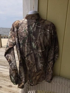 Northwest Territory Camo Large Shirt Long Sleeve Mock Turtleneck Real Tree CM13 - Picture 1 of 10