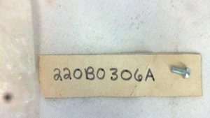 Kawasaki NOS NEW 220B0306A Screw 3x6 KZ KZ650 LTD  - Picture 1 of 2