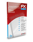 atFoliX 2x Schermbeschermer voor Wouxun KG-WV20 Screen Protector duidelijk Folie