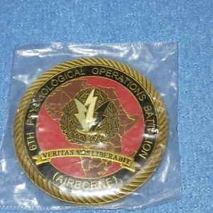 6th Psychological Operations Battalion (Airborne) Challenge Coin - Picture 1 of 3