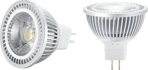 12V MR16 AC/DC 5W COB HIGH OUTPUT LED COOL WHITE LAMP 4000K 440 LUMENS - Picture 1 of 1