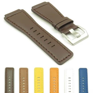 DASSARI Magnum Smooth Genuine Leather Strap 24mm Watch Band for Bell & Ross - Picture 1 of 7