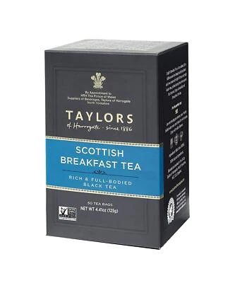 Desayuno escocés Taylors of Harrogate 6 unidades, 50 bolsitas de té Foto 1 de 2