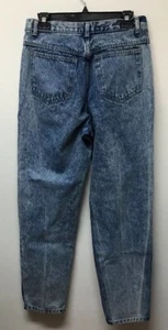 Pantalones de mezclilla Calvin Klein vintage lavado ácido cintura alta mamá calce recto para mujer 28 X 30” - Imagen 1 de 6