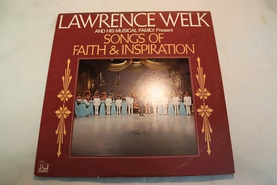 LAWRENCE WELK "SONGS OF FAITH & INSPIRATION" RELIGIOUS 12" VINYL LP 1981 T&M REC Foto 1 de 4