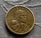 2000 “P” Sacagawea One Dollar Coin - Us Liberty- Vintage - Fine Detail