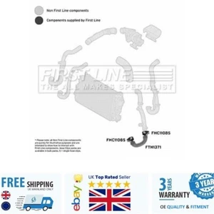 Turbo Hose FTH1371 For Vauxhall VECTRA 02-08 5835820 FIRST LINE - Picture 1 of 4