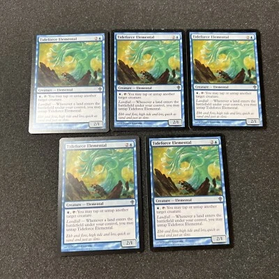 Tideforce Elemental Magic The Gathering Mtg Worldwake Card 5 - Image 1 of 4