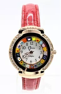 Orologio Donna Antica Murrina Venice Colore oro rosa watch in Vetro di Murano - Foto 1 di 3
