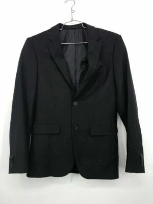 Mossimo Womens Suit Jacket Blazer Black Slim Long Sleeve Business Career S - Изображение 1 из 4