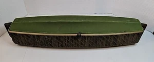 Vtg. Large Salton Hotray Electric Automatic Bread Warmer Large Green Cover - Picture 1 of 20
