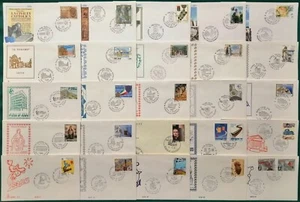 Repubblica, FDC Ala Capitolium Cavallino Filagrano - 1980/2001 - 100 buste - Picture 1 of 4