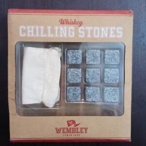 Wembley, Whiskey chilling stones, 9pc.
