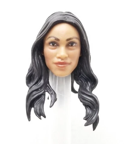 (Loose) Marvel Legends Luke Cage "Claire Temple" Head ONLY For 6" Custom Fodder Cover