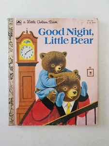 Little Golden Book - Good Night, Little Bear 1982 HC - Bild 1 von 6