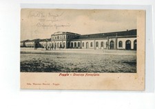 FOGGIA - Stazione Ferroviaria Vg. 1903 F.P. V. Mancini Ed.
