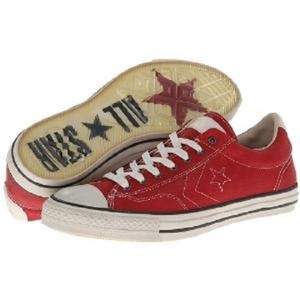 Las mejores ofertas en Zapatos Informales rojo Converse superior de cuero  para hombres | eBay