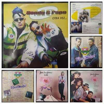 Lote X 3 LP - Latin,  Merengue, Hip-House, Bachata, Venezuela, 1990s (EX-EX) - Image 1 of 4