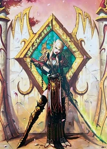 World of Warcraft Poster (Landfall & Elf Girl) 12"x16" - Picture 1 of 2