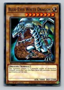2020 Yugioh Blue-Eyes White Dragon SBCB-DE087 1. Auflage Common - Bild 1 von 2