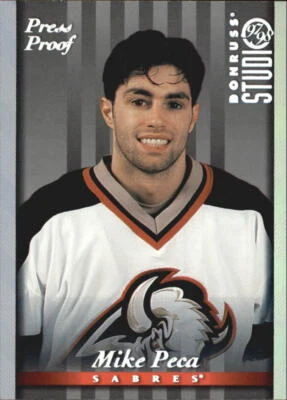 1997-98 Studio Press Proofs Silver #72 Mike Peca /1000 - NM-MT - Image 1 of 2