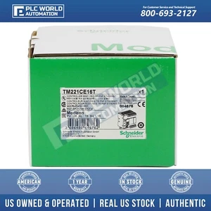 Schneider Electric TM221CE16T Modicon M221 Controller Ethernet, 16 I/O Brand New - Picture 1 of 6