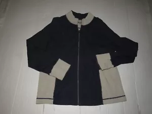 Tommy Bahama Full Zip Up Casual Reversible Sweatshirt - Picture 1 of 5