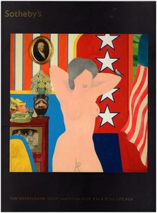 Sotheby's: Tom Wesselmann Great American Nude No. 34 (1962) und Stillleben Nr... - Bild 1 von 2