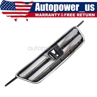 Grille Shell Assembly Chrome For 2005-2006 Honda CR-V 71122S9AA01 HO1200194 - Image 1 of 4