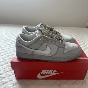 Size 10.5 - Nike Dunk Low Wolf Grey Pure Platinum - Picture 1 of 7