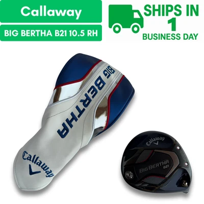 Callaway Big Bertha B21 Driver 10,5 * nur Kopf RH Headcover GEBRAUCHT SCHNELLER VERSAND - Bild 1 von 4