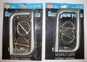 2 Confezioni NOS 5/8" Meyer Aratro Cerniera Linch Pin - Foto 1 di 2