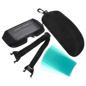  1 Set Welder Glasses Safety Protective Solar Powered Auto Darkening Welding - Picture 1 of 12