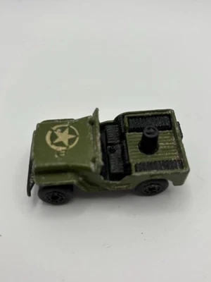 Matchbox Superfast No II Sleet-N-Snow Military Jeep 1:64 Diecast * See Photos* - Image 1 of 4