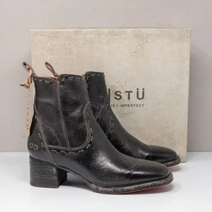 Bed Stu Merryli Black Rustic Shortie Boots, Women's 7 - Picture 1 of 7