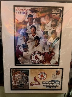Red Sox team posters (12X16) /USPS first day covers-  2 Different- Top Condition - Image 1 of 2