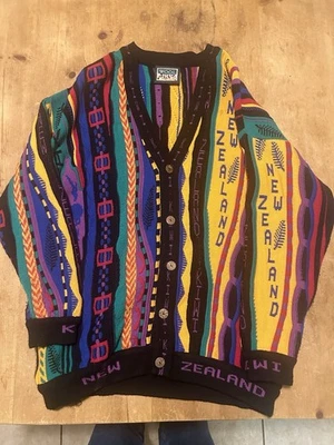 Vintage Coogi Style 3d-knit Will Alive New Zeland Sweater XL Vintage - Image 1 of 3