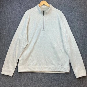 Tommy Bahama Flip Coast Half Zip Pullover Herren XL Lychee Heather Reversible Neu - Bild 1 von 14