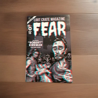 Loot Crate Fear Magazine October 2014 Features Interview w/ Robert Kirkman Foto 1 de 4