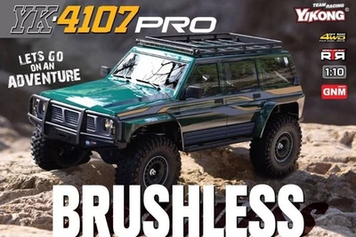 Yikong 4107 Pro Crawler Brushless 1/10 Grün - Bild 1 von 4