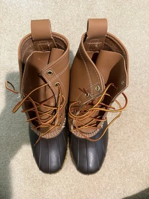 BRAND NEW, UNUSED L.L. Bean Bean Boots Size 8 Men’s Made in USA – Duck Boots  - Image 1 of 4