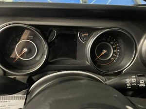 Used Speedometer Gauge fits: 2022 Jeep Wrangler cluster MPH 120 3.5`` display sc - Picture 1 of 2