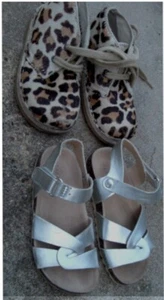 2 pair x infant girl sandal + desert boots size 5 (EU22) ZARA + Little Pets - Picture 1 of 3
