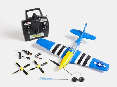 Rage P-51D Obsession Micro RTF Airplane w/ PASS Assist Stability System 1300V2 - Image 1 of 2