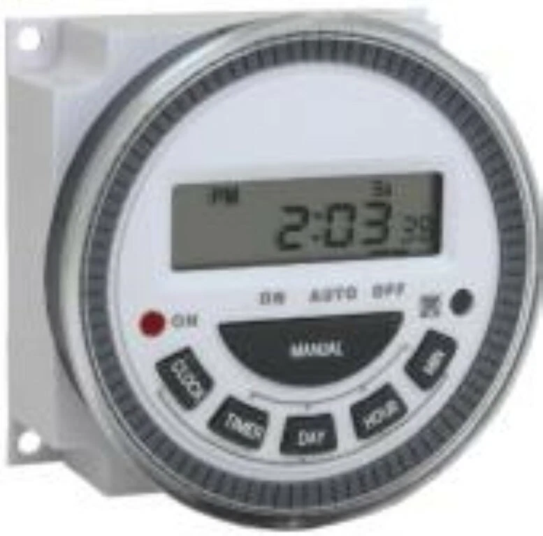 MMTC TM619-24 Programmable 7 Day Timer Battery backup 24V AC/DC Gate Door Opener