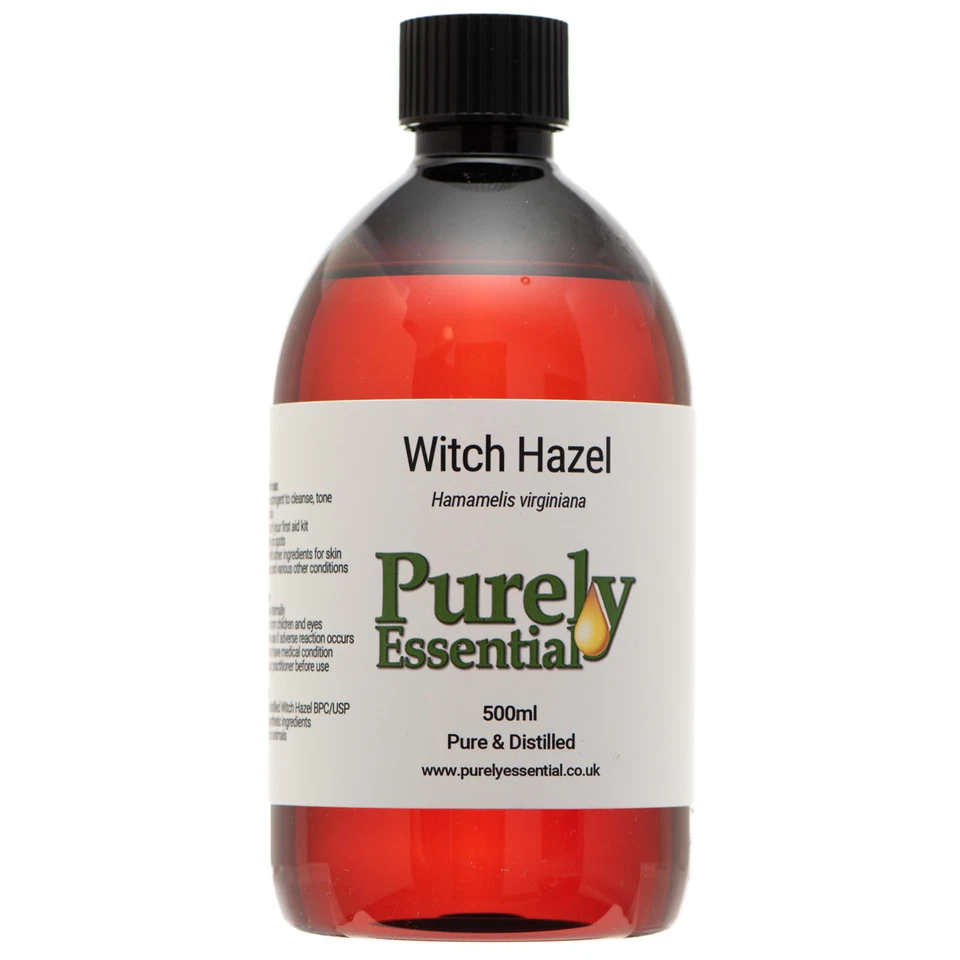 Witch Hazel 50ml 100ml 500ml 100% Pure & Natural, BPC/USP, Purely Essential