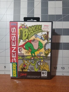 Juego de estuche Boogerman: A Pick and Flick Adventure (Sega Genesis, 1994) - probado - Imagen 1 de 9