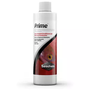 Seachem Prime Acondicionador de Agua Salada Fresca Removedor Químico y Desintoxicante 100ML - Imagen 1 de 14